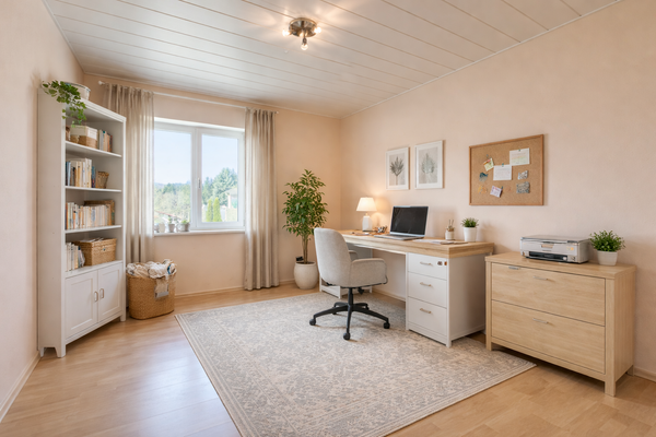 Büro im OG (KI generiert)