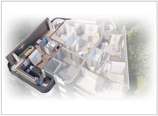 Kreta – Chania-Lentariana: Moderne Neubauwohnung mit einem Schlafzimmer zu verkaufen