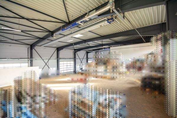 Kleinteilelager oben