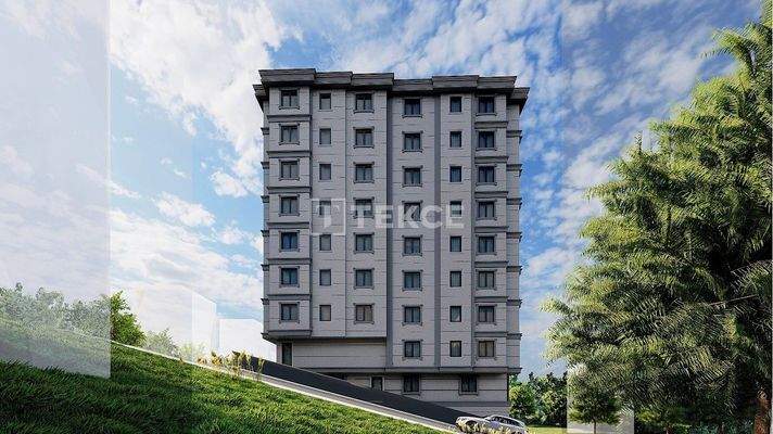 Flats 400 m from the Metro in İstanbul Eyüpsultan