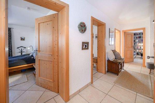 Zugang zum Schlafzimmer