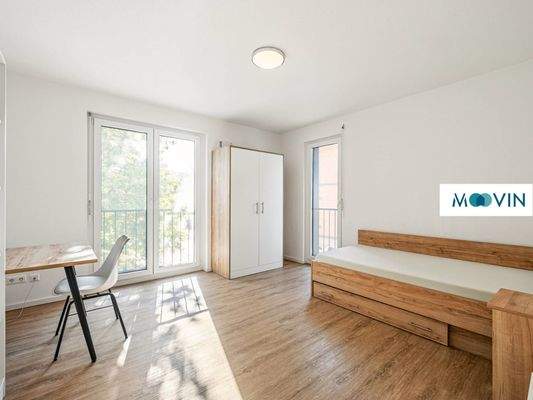 Ansicht I: Wohn-und Schlafbereich II