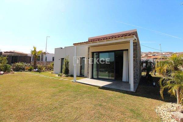 Detached Villas in a Project with Shopping Center in Bodrum