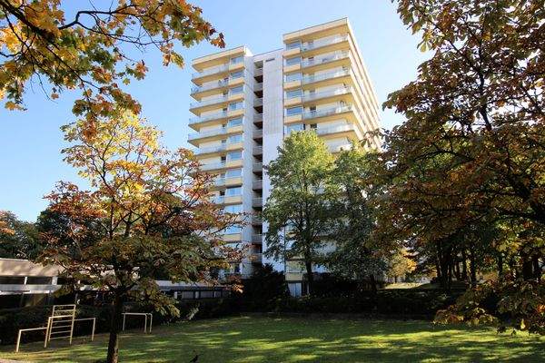 Anwesen bei Sonnenschein