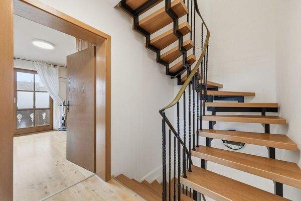 Der Flur im Obergeschoss