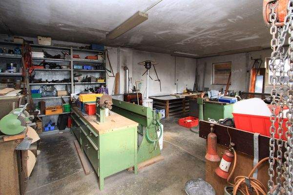 Werkstatt im Steinschuppen