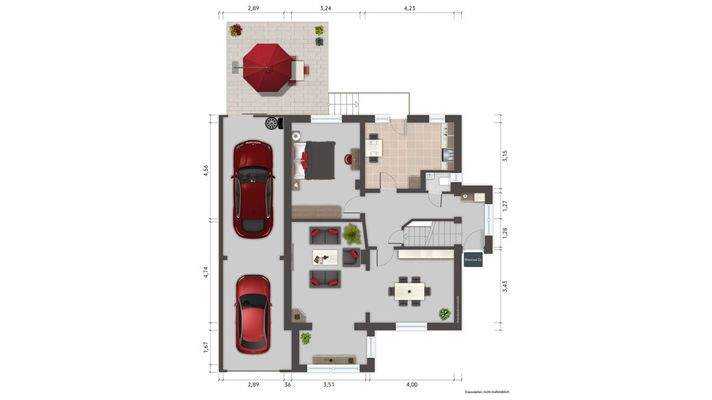 Grundriss Erdgeschoss