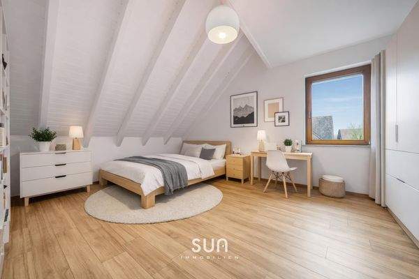 HELLES SCHLAFZIMMER (visualisiert)