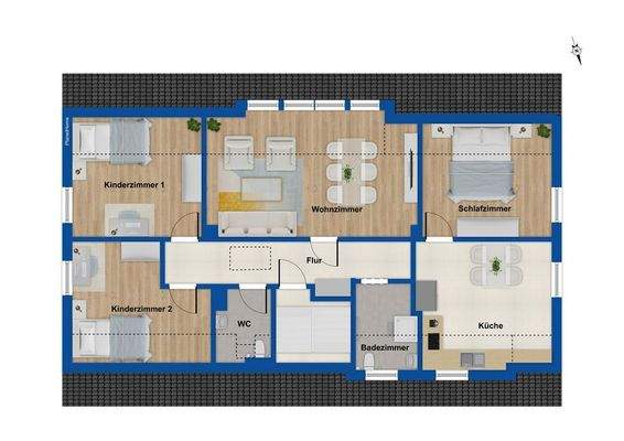 Grundriss Dachgeschoss