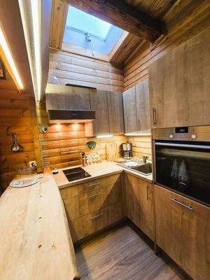 Einbauküche, Lichtkuppel