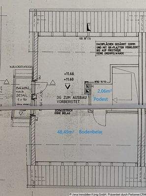 Grundriss Dachgeschoss