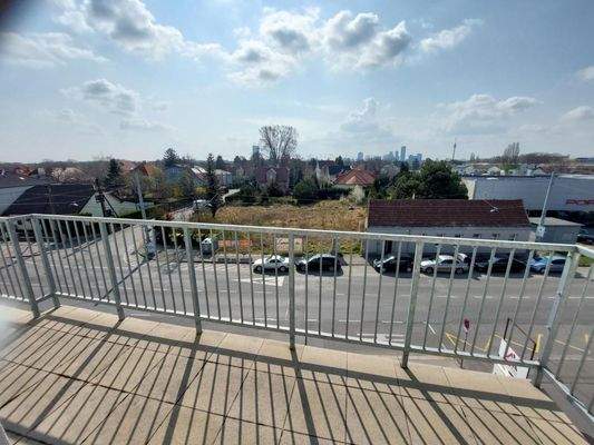 Terrasse Blickrichtung Alte Donau