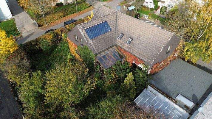 Gartenansicht (Luftbild)