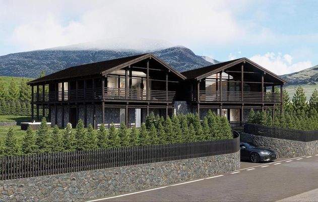 Chalet_Olang_Luxus_Neubau_modern_Natur_Sauna_Garte