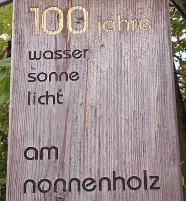 100 Jahre Nonnenholz