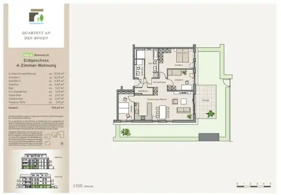 Haus 2 - Wohnung 16 - Kaufpreis 499.900 €