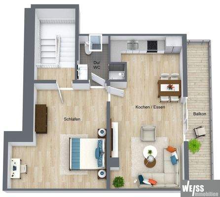 Grundriss Dachgeschoss