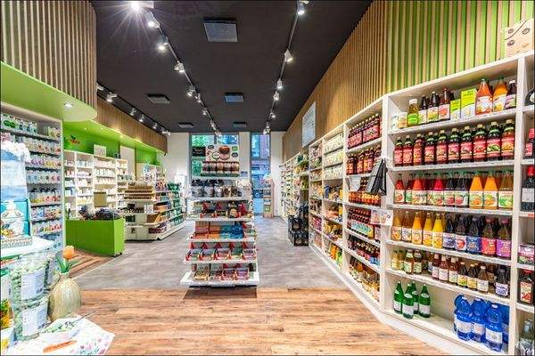 derzeitige Verkaufsfläche