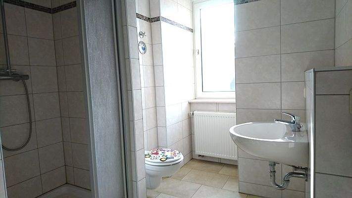 Blick ins Tageslichtbad