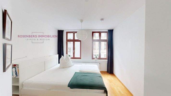 Immobilie in Leipzig / Zentrum zu vermieten_Schlafzimmer