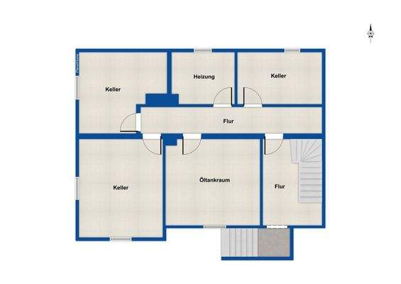 Grundriss - Kellergeschoss