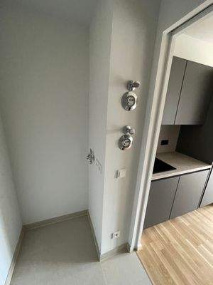 Kammer für die Waschmaschine