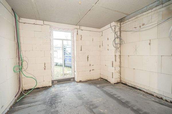 Schlafzimmer EG - Rohbau