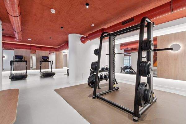 Fitnessbereich gemeinschaftlich nutzbar