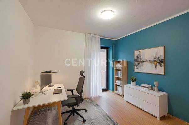 Arbeitszimmer Visualisierung