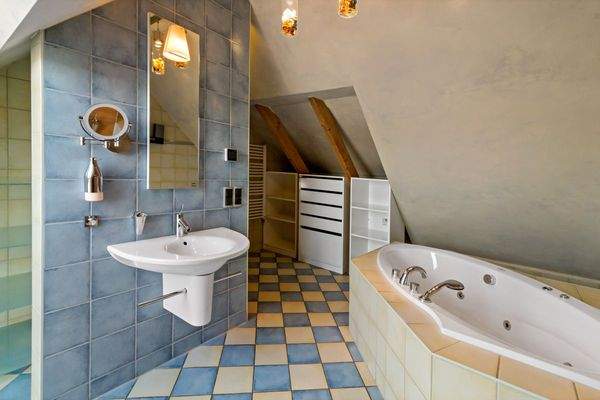 Badezimmer Dachspitze
