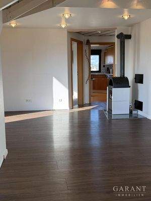 Wohnzimmer Sicht Küche