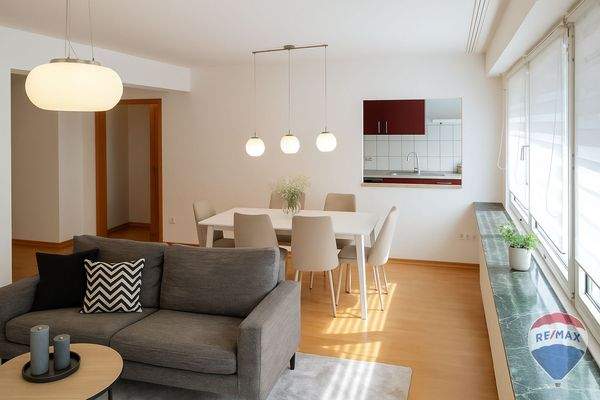 Wohn- Esszimmer Homestaging