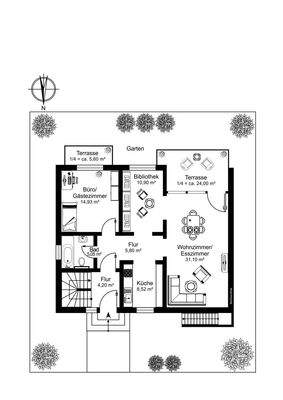 Grundriss Erdgeschoss