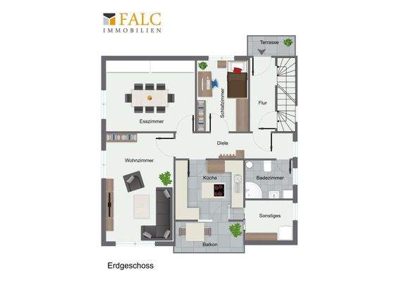 Grundriss Erdgeschoss