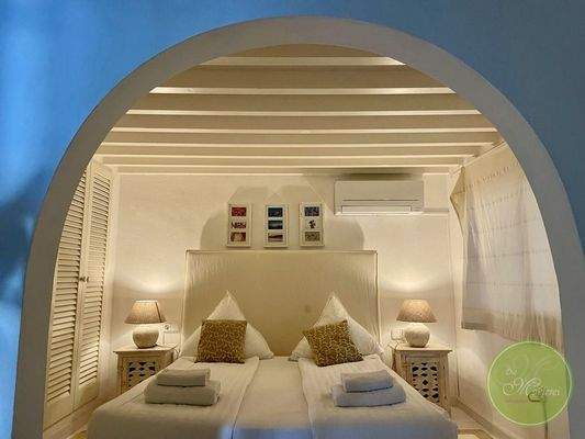 Schlafzimmer mit Klimaanlage 