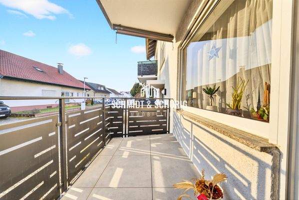 Balkon / Erdgeschoss