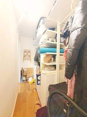 Praktischer Abstellraum