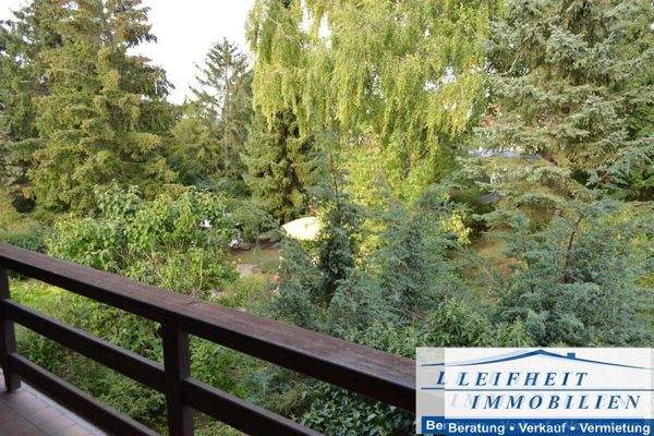 Blick auf das Grundstück