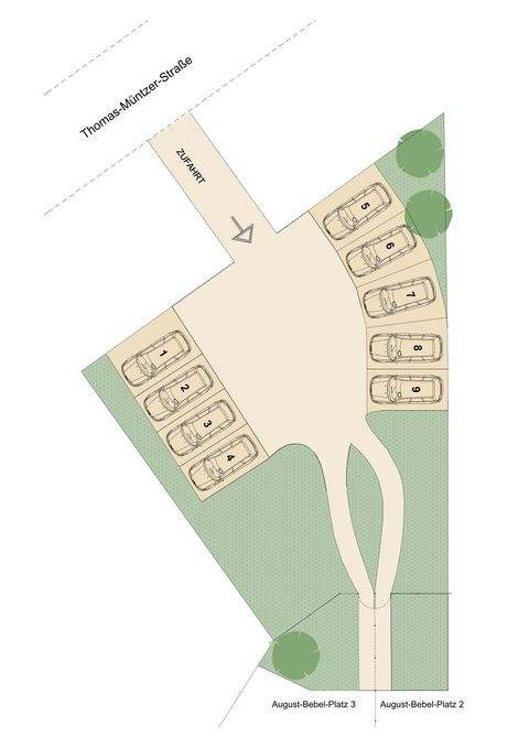 Weimar Garage, Weimar Stellplatz