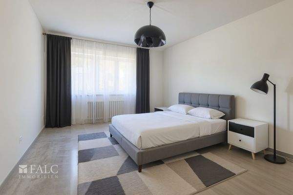 Schlafzimmer - Möblierungsvorschlag (KI)