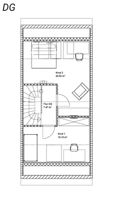 RH Mainz 128 - Grundriss Dachgeschoss