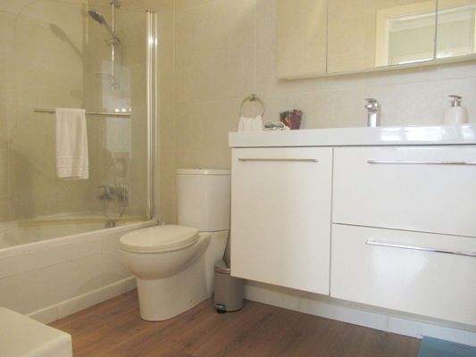 Renoviertes Strandapartment zur Miete in Cala Vinyes, Mallorca