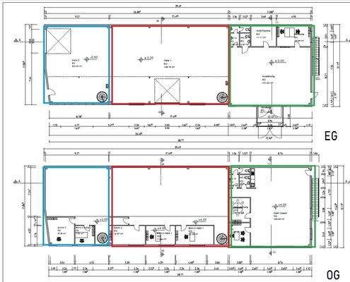 Grundriss Ausstellungsfläche GRÜN