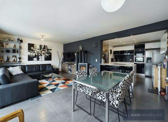 So könnte der Wohnbereich aussehen