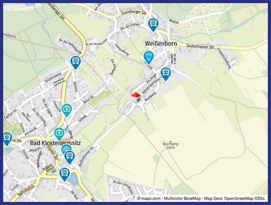 Geolyzer Kartenausschnitt