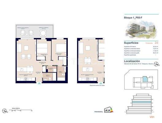 Luxurious Apartments Meters from the Beach in Villajoyosa