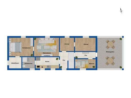 Grundriss Obergeschoss