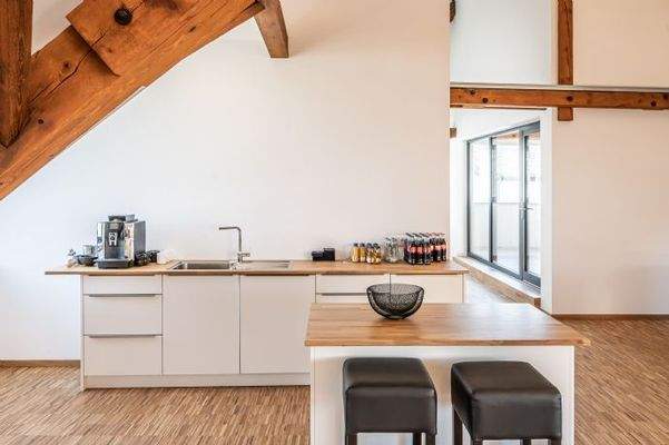 Küche im Konferenzraum