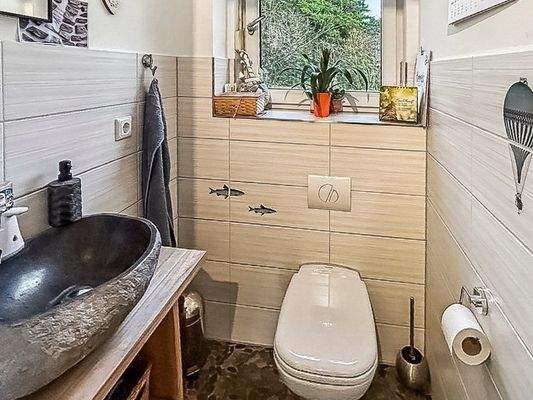 Gäste-WC Erdgeschoss