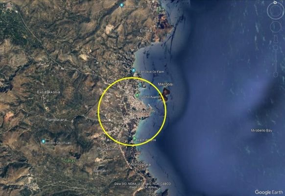 Kreta, Agios Nikolaos: Baugrundstück in der Stadt zu verkaufen